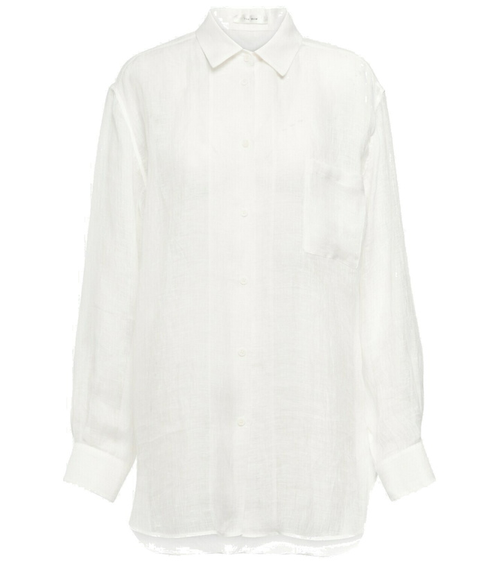Photo: The Row - Brant linen shirt