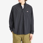 Danton Men's Snap Front Overshirt in Dark Navy