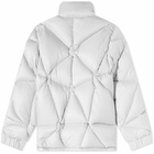 Moncler Men's Genius x Pharrell Williams Padded Oak Jacket in Silver