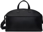Paul Smith Black Grained Leather Holdall Duffle Bag