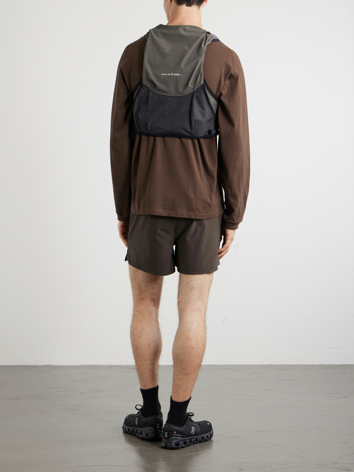 Portal - Passage Jersey Running Gilet - Gray
