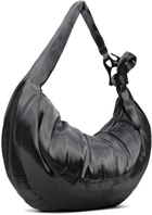 HELIOT EMIL Silver Liquid Metal Maxi Crossbody Bag