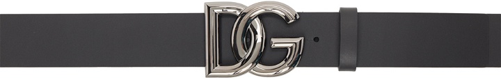 Photo: Dolce & Gabbana Black Hardware Belt
