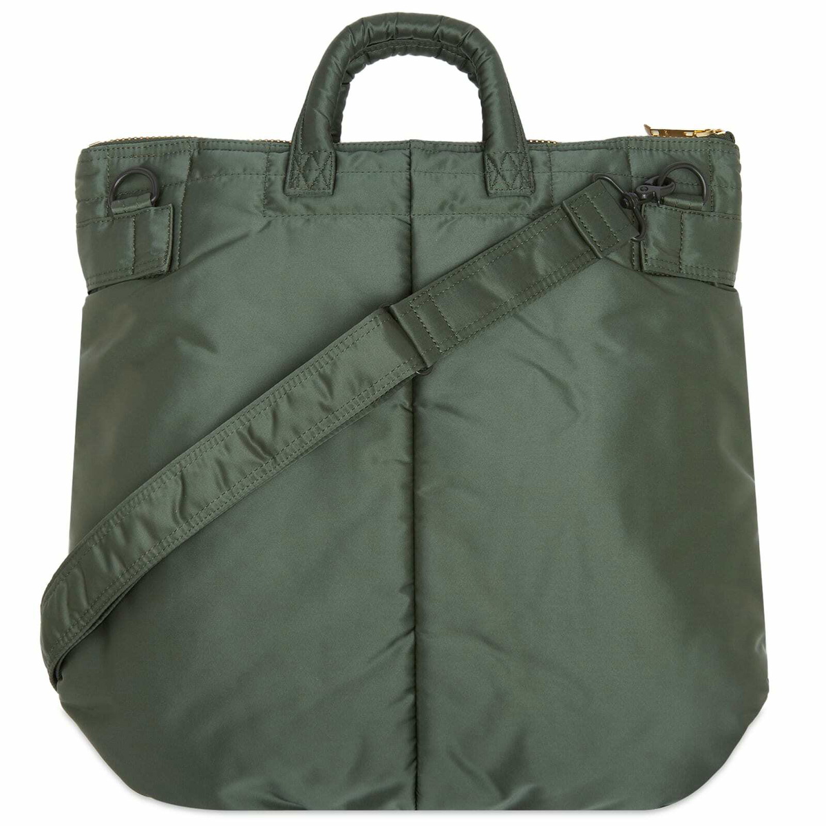 Porter-Yoshida & Co. Tanker 2-Way Helmet Bag in Sage Green