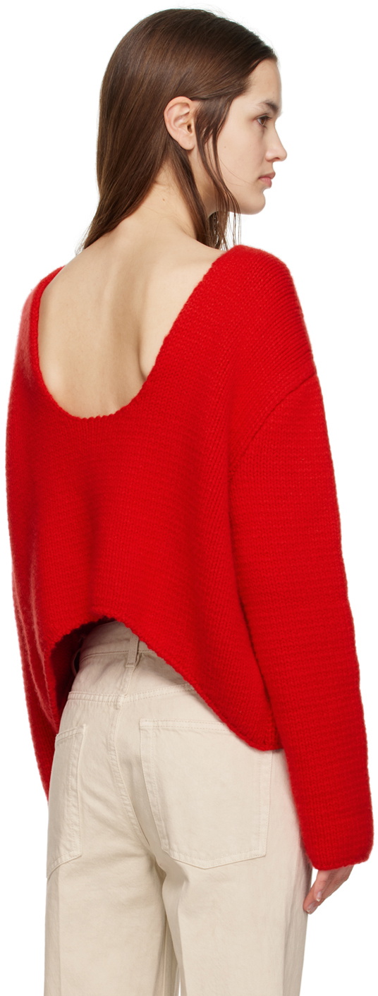 The Row Red Iri Sweater The Row