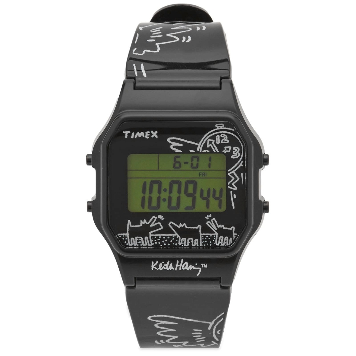 Photo: Timex x Keith Haring T80 Digital Watch in Black