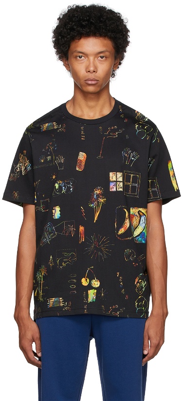 Photo: PS by Paul Smith Black Dreamscape T-Shirt