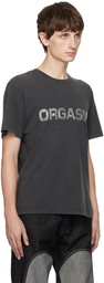 Carne Bollente SSENSE Exclusive Gray 'Orgasm' T-Shirt