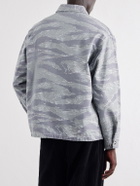 A.PRESSE - Printed Cotton Jacket - Gray