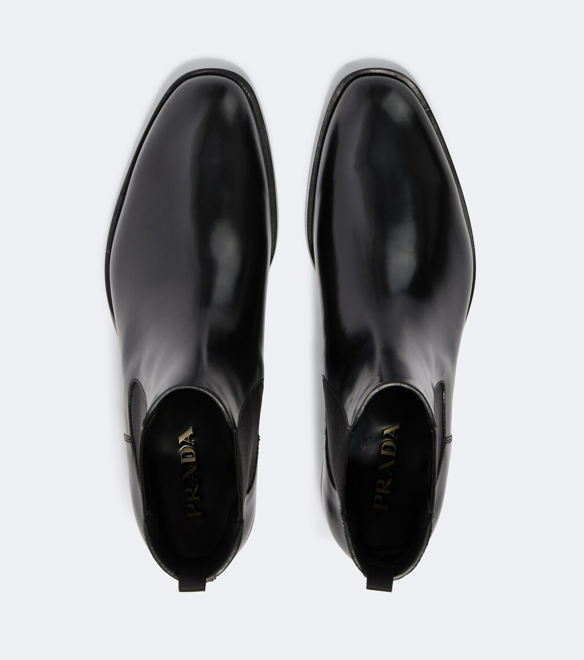 Prada Leather Chelsea boots