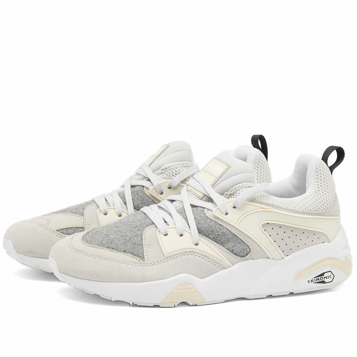 Photo: Puma Men's Blaze of Glory Wool Sneakers in Nimbus Cloud/Pristine