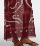 Cala de la Cruz Amay printed maxi dress