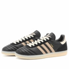 Adidas Samba Jp Sneaker in Core Black/Trace Khaki/Cream White