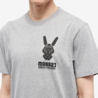 Maharishi Men's Water Rabbit T-Shirt in Grey Marl