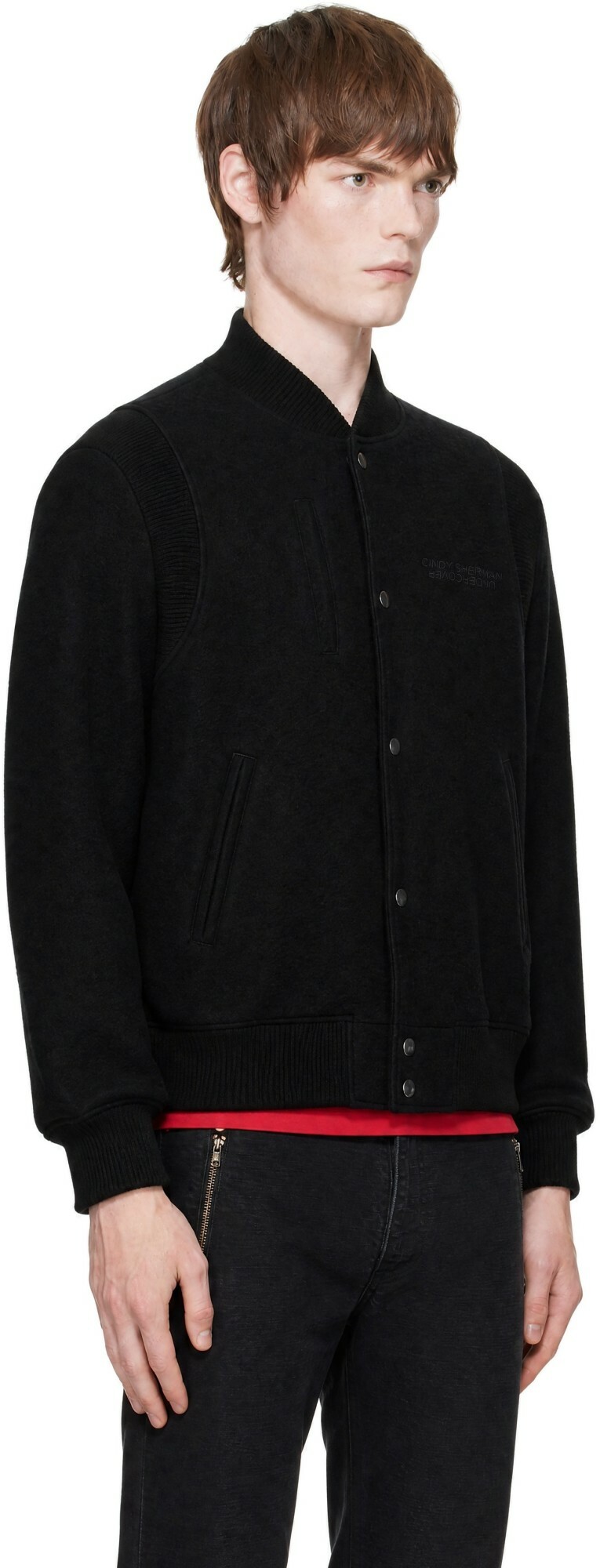 UNDERCOVER Black Cindy Sherman UC2F4209 Bomber Jacket