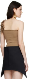 FIDAN NOVRUZOVA Beige Aysha Tank Top