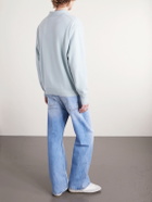 ssstein - Merino Wool Polo Shirt - Blue