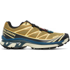 Salomon Khaki XT-6 Sneakers