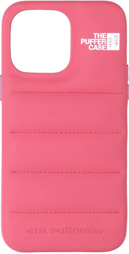 Photo: Urban Sophistication Pink 'The Puffer' iPhone 14 Pro Max Case