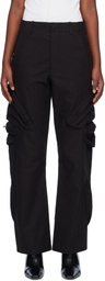 POST ARCHIVE FACTION (PAF) Black 7.0 Center Cargo Pants