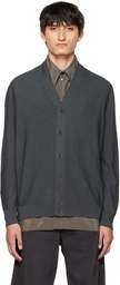 Lemaire Black Twisted Cardigan