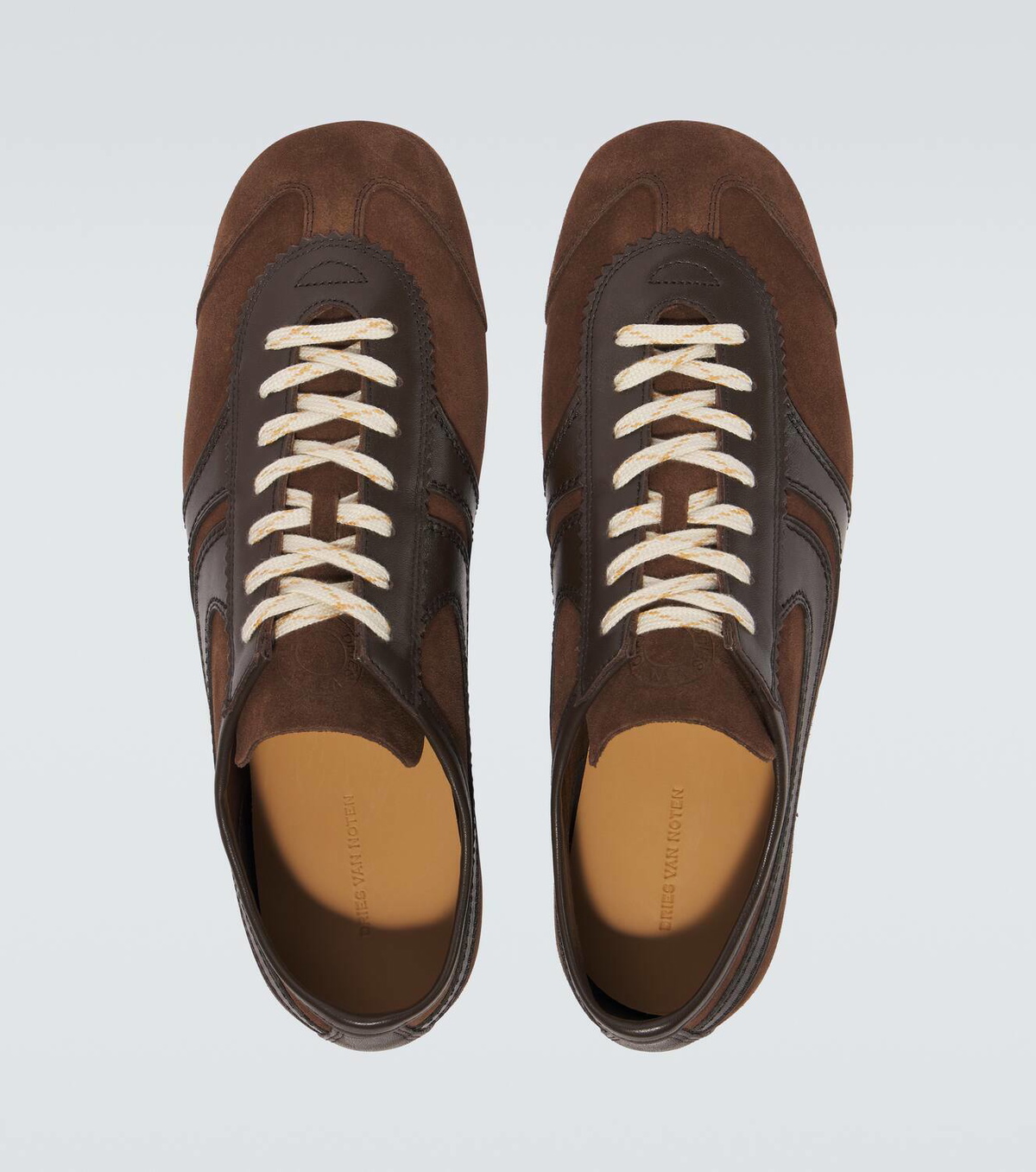 Dries Van Noten Suede low-top sneakers
