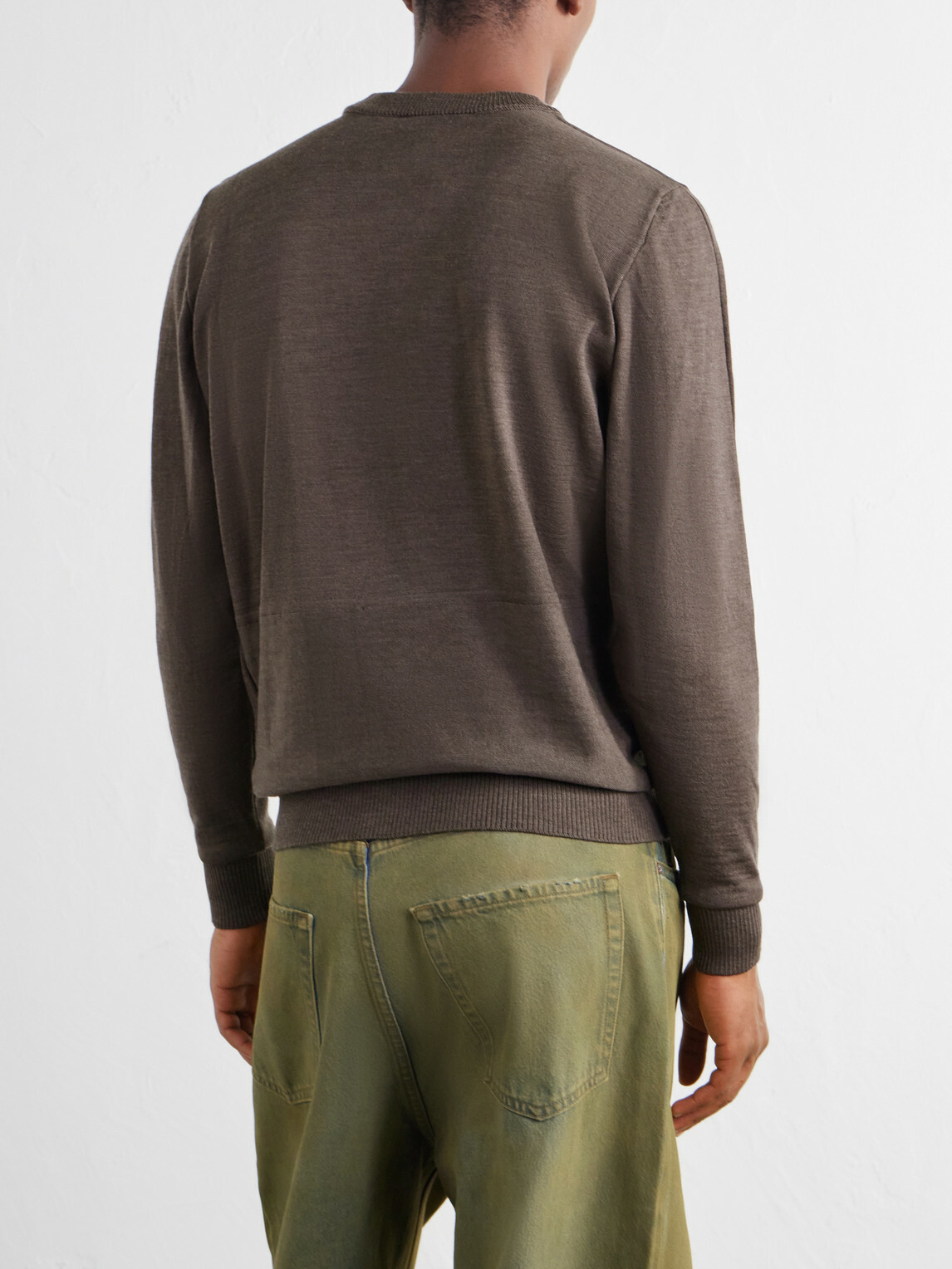 S.N.S. Herning - Solo Merino Wool Sweater - Brown