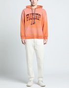 Msgm Mens Sweatshirt in Orange
