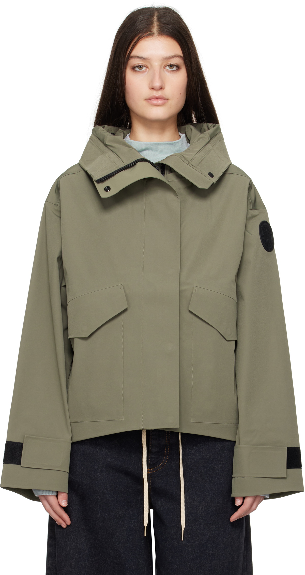 Canada Goose Green Tofino Rain Jacket Canada Goose