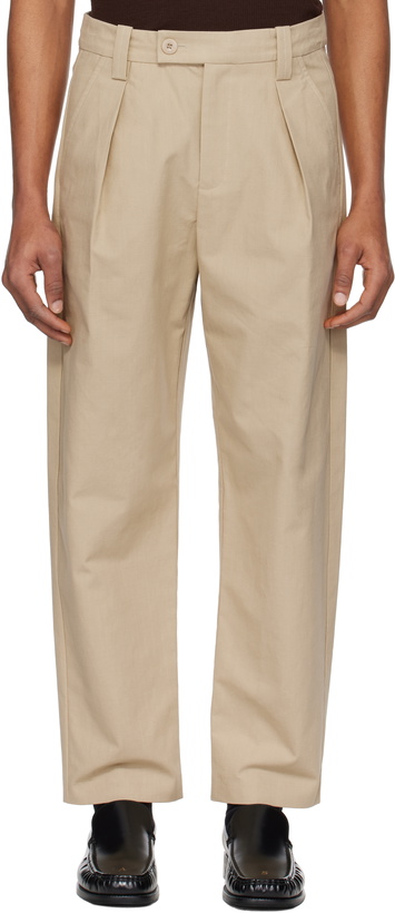 Photo: A.P.C. Beige Renato Trousers