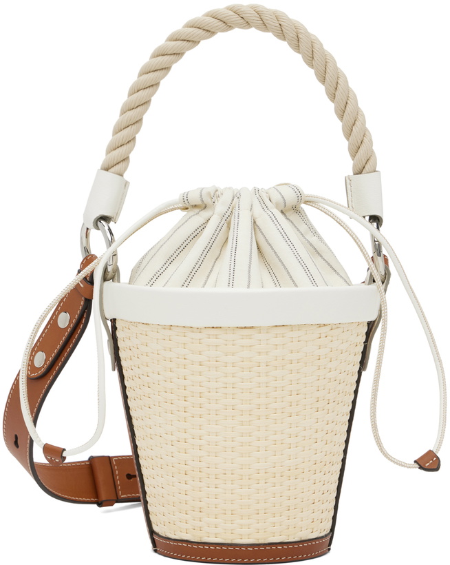 Photo: Maison Margiela Beige Small Fire Bucket Tote