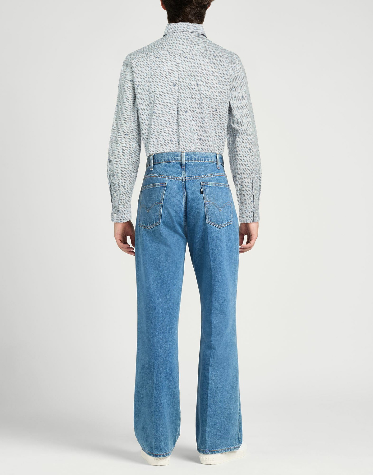 Maison Kitsuné Mens Shirt in Light grey
