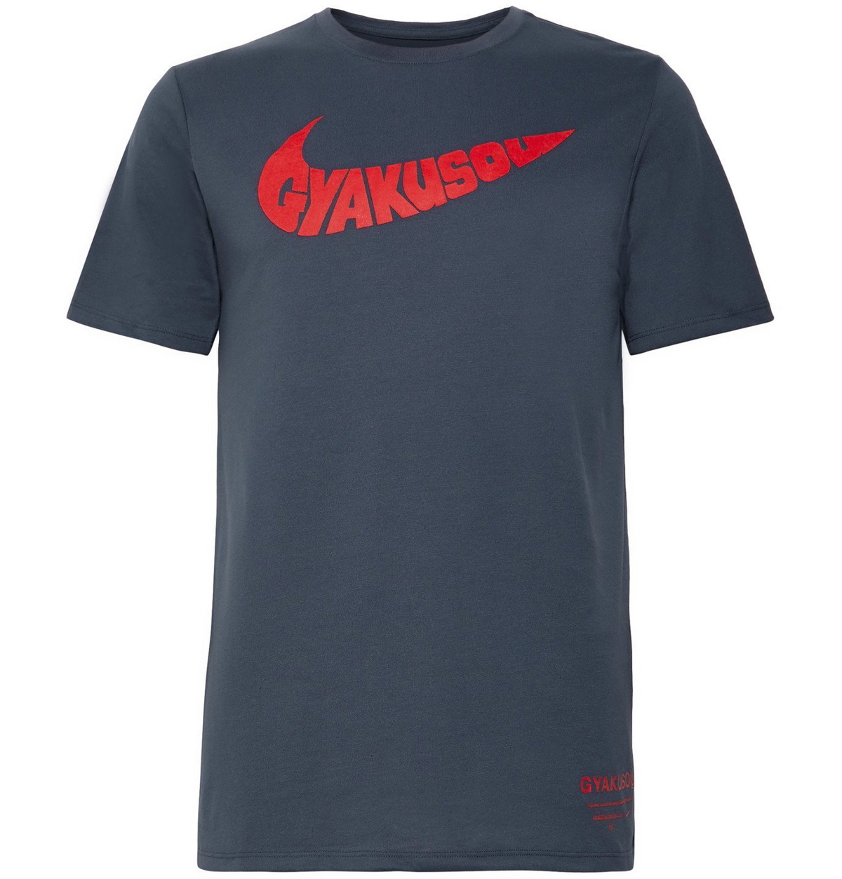 Nike x Undercover - GYAKUSOU NRG Printed Dri-FIT T-Shirt - Blue ...