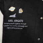 Axel Arigato Men's Arigato Space Academy Varsity Jacket in Black