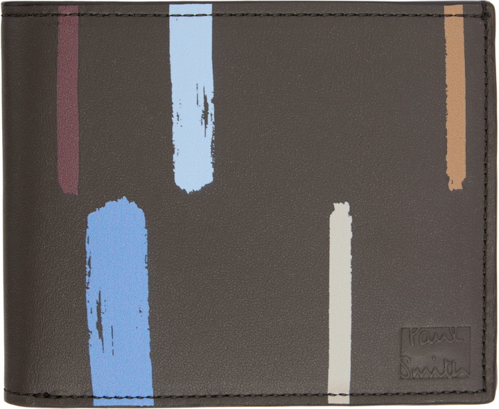 Photo: Paul Smith Brown Striped Wallet