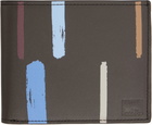 Paul Smith Brown Striped Wallet