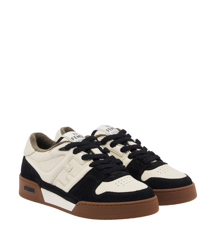 Photo: Fendi Fendi Match leather sneakers