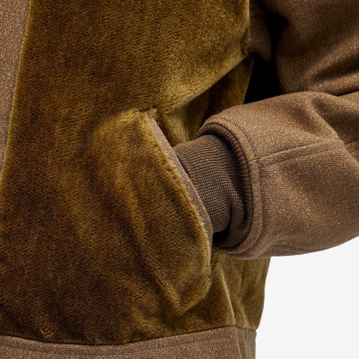 Visvim Men's Mackenzie Jacket in Olive Visvim