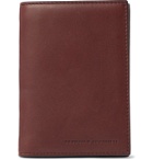 Brunello Cucinelli - Logo-Debossed Leather Bifold Cardholder - Brown