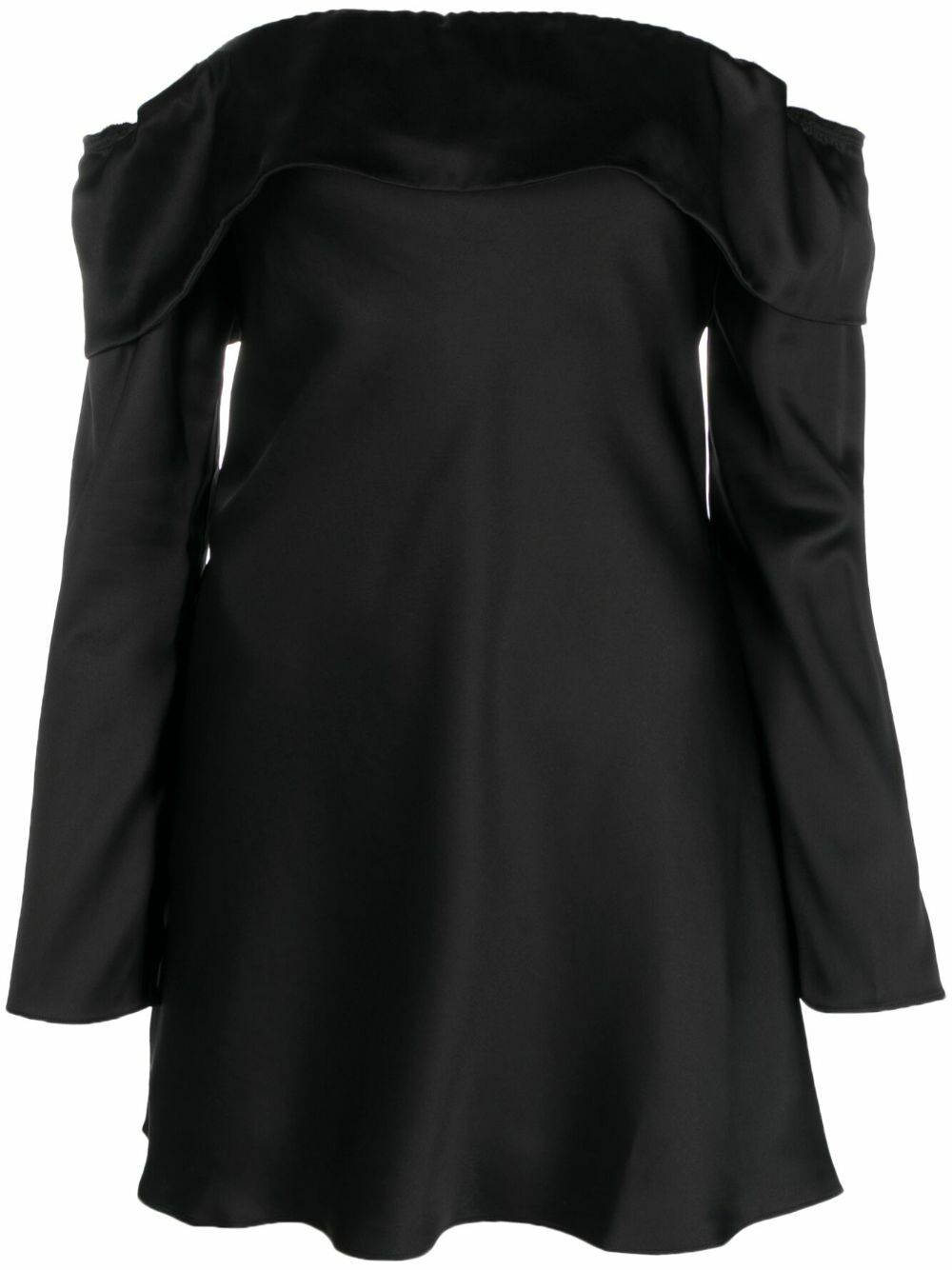 reformation black mini dress long sleeve End of All' Black Alt Grunge Bodycon Tatterted Mini Dress – Rags n Rituals main image 0