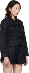 Cecilie Bahnsen Black CBclover Blazer