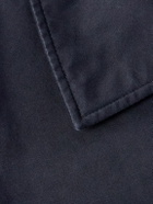 Stone Island - Garment-Dyed Organic Raso Gommato 3L Coat - Blue