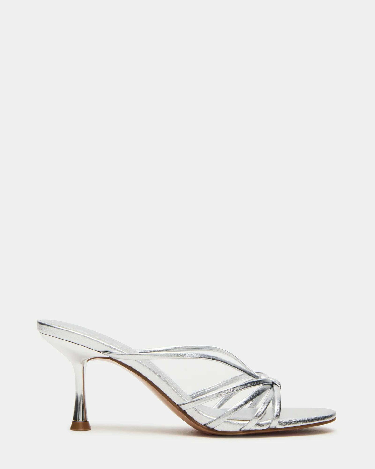 Steve Madden Edna Heels in Silver