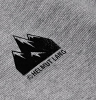 Helmut Lang - Contrast-Tipped Merino Wool Sweatshirt - Men - Gray