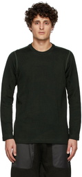 BYBORRE Green Long Sleeve Knit T-Shirt