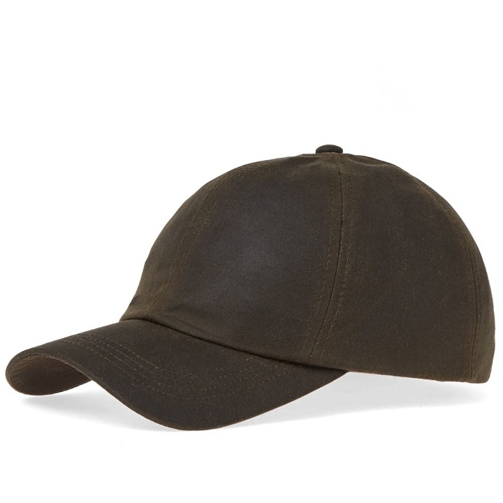 Photo: Barbour Wax Sports Cap Olive