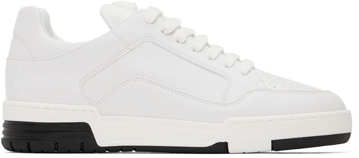 Photo: Moschino White Kevin Sneakers