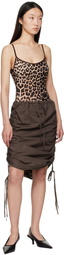 Baserange Brown Emily Bodysuit