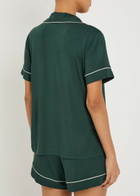 Eberjey Gisele Jersey Pyjama set Green
