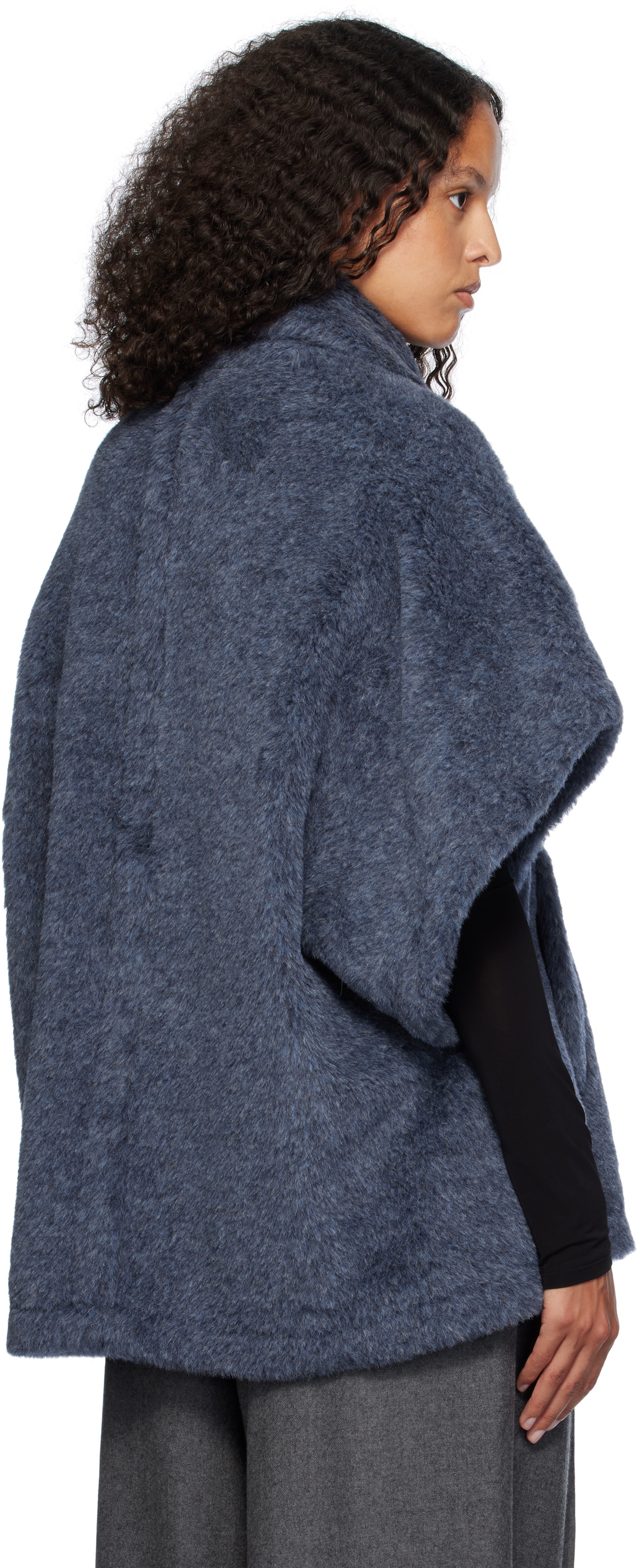 S Max Mara Blue Tailored Jackets